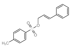 1-cinnamyloxysulfonyl-4-methyl-benzene Structure