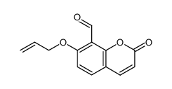 7-Allyloxy-8-formylcoumarin Structure