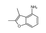 4-Benzofuranamine,2,3-dimethyl-结构式