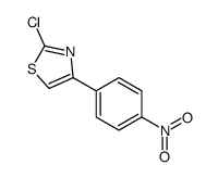 2-CHLORO-4-(4-NITROPHENYL)THIAZOLE结构式
