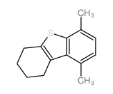 Dibenzothiophene,1,2,3,4-tetrahydro-6,9-dimethyl- structure