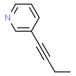 Pyridine, 3-(1-butynyl)- (9CI) picture