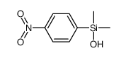 DIMETHYL(4-NITROPHENYL)SILANOL结构式