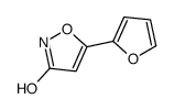 3-Isoxazolol,5-(2-furyl)-(8CI)结构式