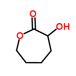 3-Hydroxy-2-oxepanone结构式