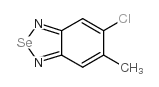 5-CHLORO-6-METHYL-2,1,3-BENZOSELENODIAZOLE Structure