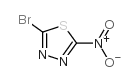 2-Bromo-5-nitro-1,3,4-thiadiazole structure