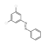 Diazene,1-(3,5-dichlorophenyl)-2-phenyl-结构式