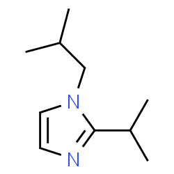 1H-Imidazole,2-(1-methylethyl)-1-(2-methylpropyl)-(9CI) structure