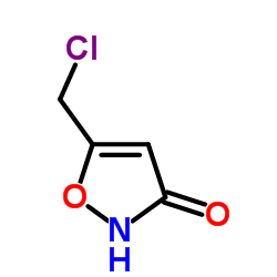 5-(Chloromethyl)-1,2-oxazol-3(2H)-one结构式