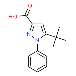 5-tert-Butyl-1-phenyl-1H-pyrazole-3-carboxylic acid图片