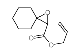 1-Oxaspiro[2.5]octane-2-carboxylicacid, 2-propen-1-yl ester结构式