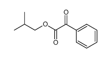 isobutyl 2-oxo-2-phenylacetate结构式