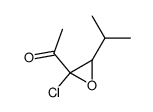 Ethanone,1-[2-chloro-3-(1-methylethyl)oxiranyl]- (9CI) Structure