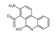 8-amino-7-nitro-5H-phenanthridin-6-one结构式