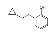 2-(2-Cyclopropylethyl)phenol Structure