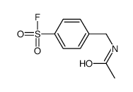 4-(acetamidomethyl)benzenesulfonyl fluoride Structure