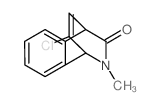 2-Methyl-1,4-dihydro-1,4-etheno-10-chlor-isochinolin-3(2H)-on Structure