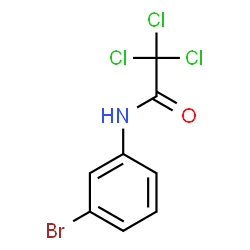 ACETAMIDE, N-(3-BROMOPHENYL)-2,2,2-TRICHLORO- structure