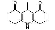 9-methyl-2,3,4,5,6,7,9,10-octahydroacridine-1,8-dione Structure