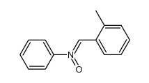 N-(2-methylbenzylidene)aniline N-oxide Structure