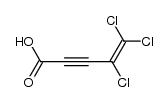 Trichlor-penten-(1)-in-(3)-saeure-(5) Structure