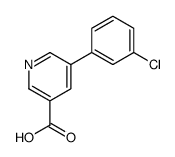 5-(3-氯苯基)烟酸结构式