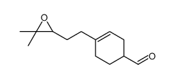 4-[2-(3,3-dimethyloxiranyl)ethyl]cyclohex-3-ene-1-carbaldehyde Structure