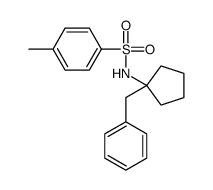 N-(1-benzylcyclopentyl)-4-methylbenzenesulfonamide Structure