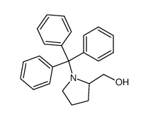 (1-tritylpyrrolidin-2-yl)methanol Structure