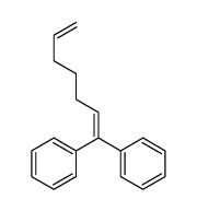 1-phenylhepta-1,6-dienylbenzene结构式