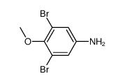 3,5-dibromo-4-methoxyaniline Structure