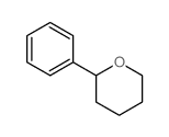 2H-Pyran,tetrahydro-2-phenyl-结构式