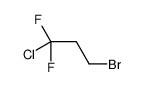 3-bromo-1-chloro-1,1-difluoropropane structure