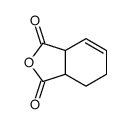 3a,4,5,7a-tetrahydro-2-benzofuran-1,3-dione结构式