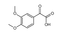 2-(3,4-dimethoxyphenyl)-2-oxoacetic acid Structure