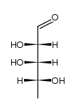 D-5-deoxy-lyxose Structure