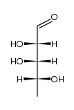 D-5-deoxy-lyxose结构式