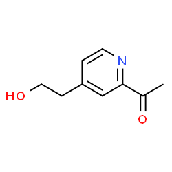 Ethanone, 1-[4-(2-hydroxyethyl)-2-pyridinyl]- (9CI) picture