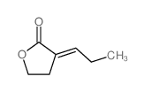 (3E)-3-propylideneoxolan-2-one Structure