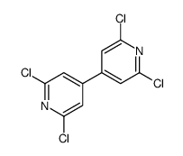 2,6-dichloro-4-(2,6-dichloropyridin-4-yl)pyridine结构式