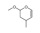 2H-PYRAN, 3,4-DIHYDRO-2-METHOXY-4-METHYL- Structure