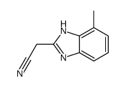 2-(7-METHYL-1H-BENZO[D]IMIDAZOL-2-YL)ACETONITRILE picture