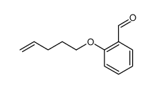 2-(pent-4-en-1-yloxy)benzaldehyde结构式