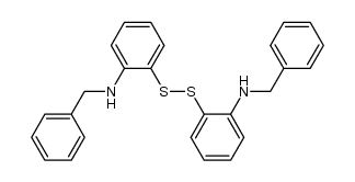 bis-(2-benzylamino-phenyl)-disulfide结构式