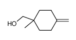 1-Hydroxymethyl-1-methyl-4-methylen-cyclohexan结构式
