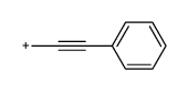 3-phenyl-prop-2-ynylium结构式