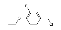 3-Fluor-4-aethoxy-α-chlortoluol结构式