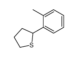 2-(2-methylphenyl)thiolane结构式