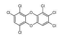 1,2,3,6,8,9-hexachlorodibenzo-p-dioxin Structure